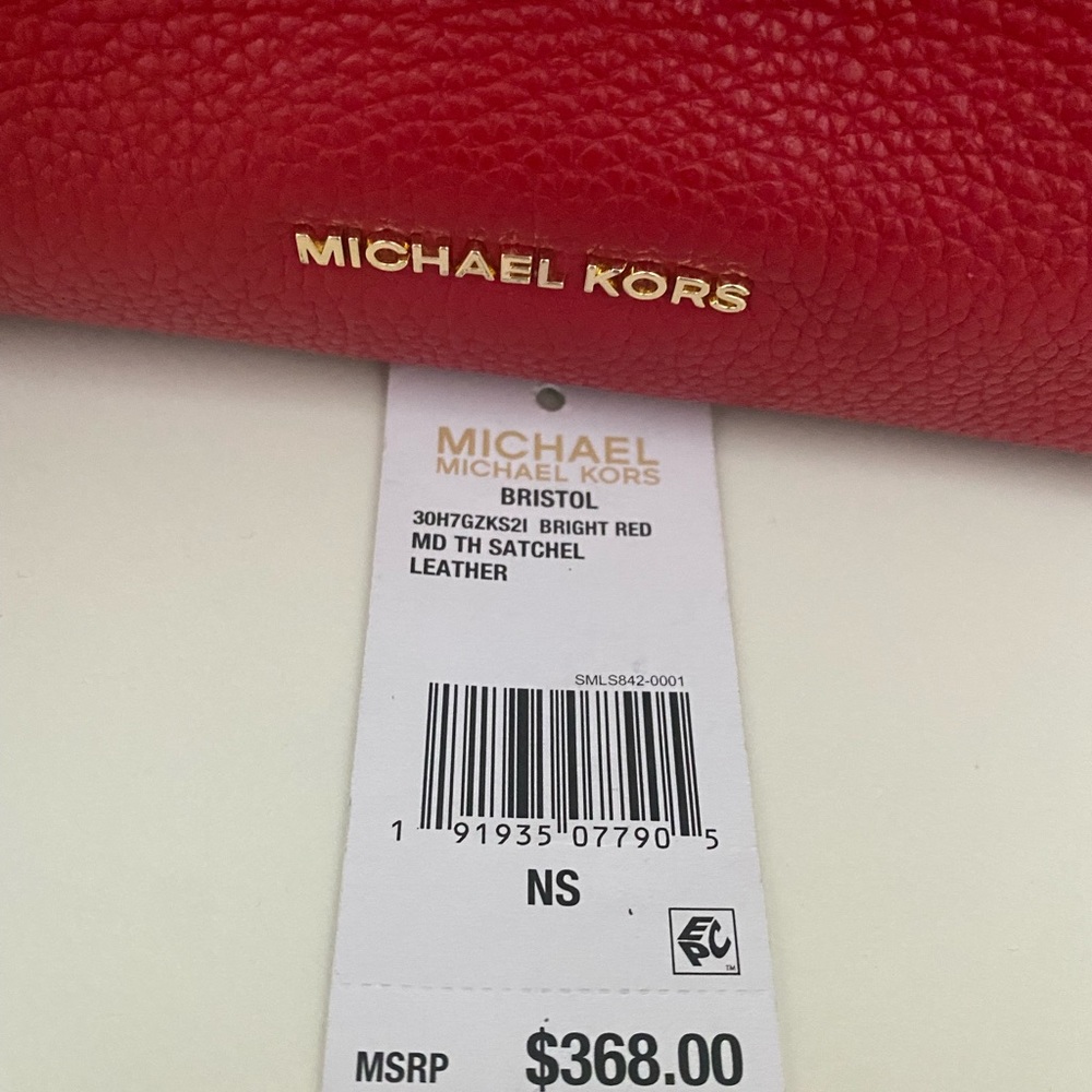 Michael Kors Red Bristol bag - Picture 9 of 10